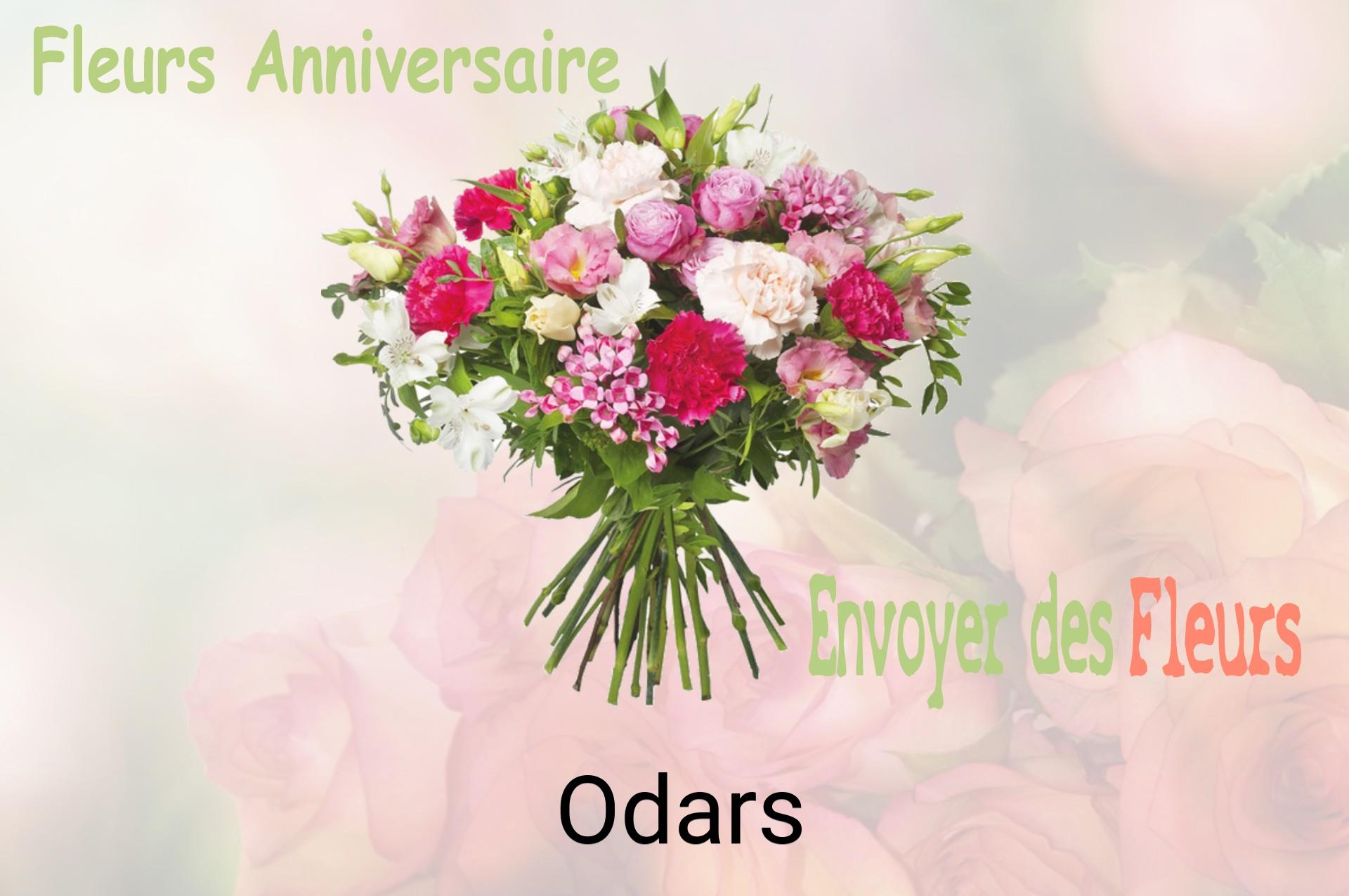 Bouquet de fleurs d’anniversaire livré à Odars